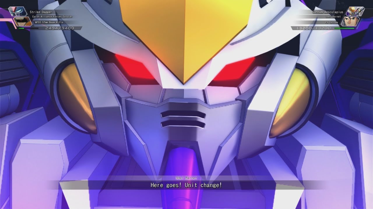 SD Gundam G Generation Cross Rays - Gundam Aesculapius and Burnlapius Attacks
