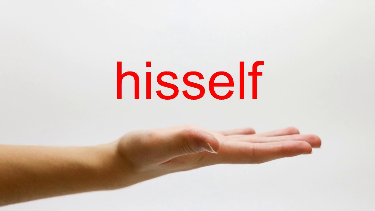 How to Pronounce hisself - American English