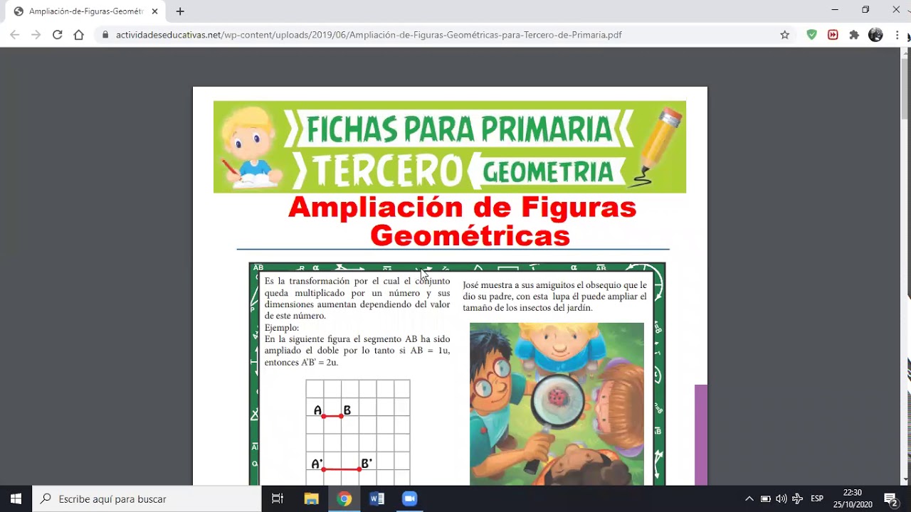 TEMA: AMPLIACIÓN DE FIGURAS GEOMÉTRICAS - 3 PRIM (GEOMETRÍA)