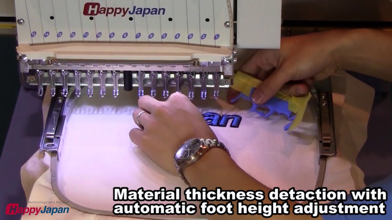 Happy Japan Embrodiery Machine HCU Series