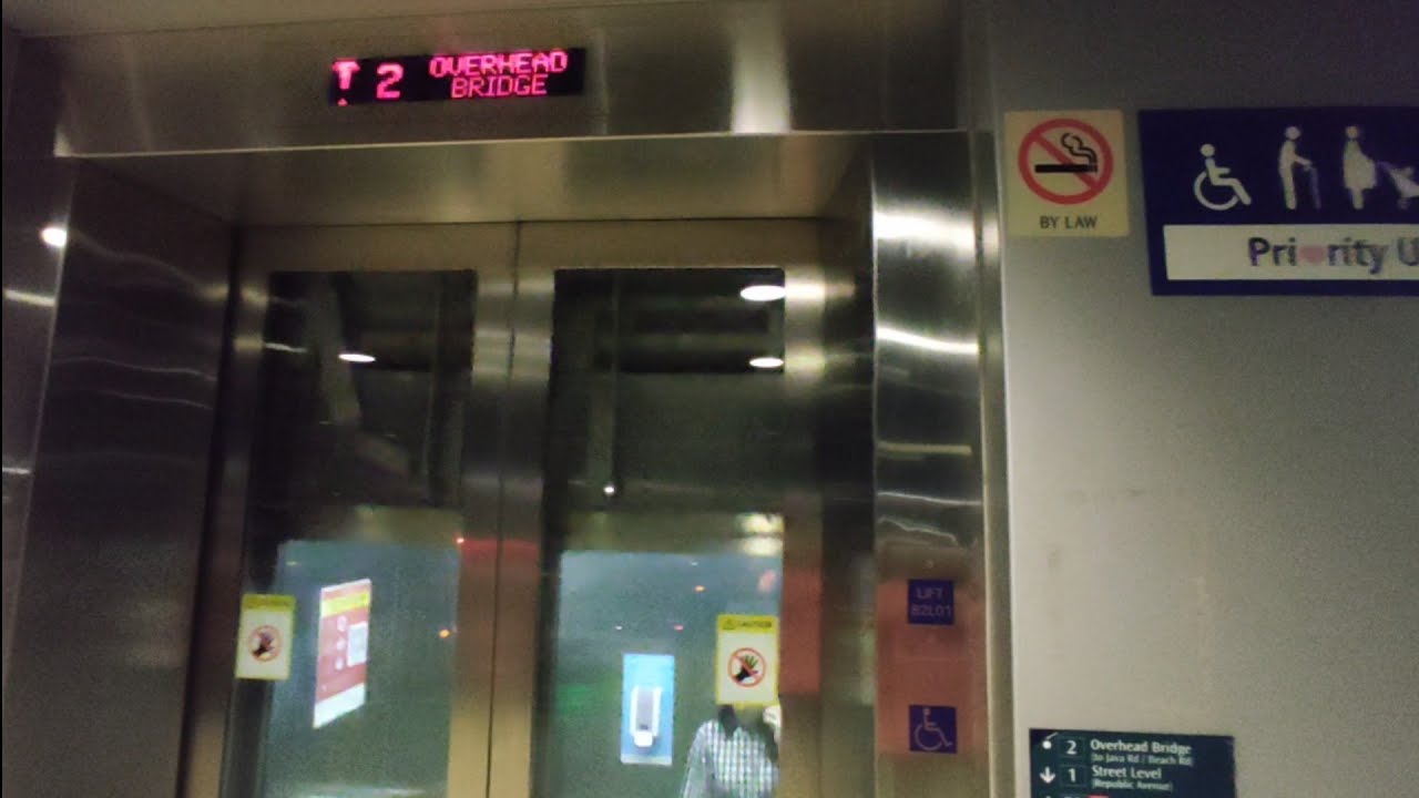 Nicoll Highway MRT Stn (CC5) Exit A Lift B2L01 - Toshiba