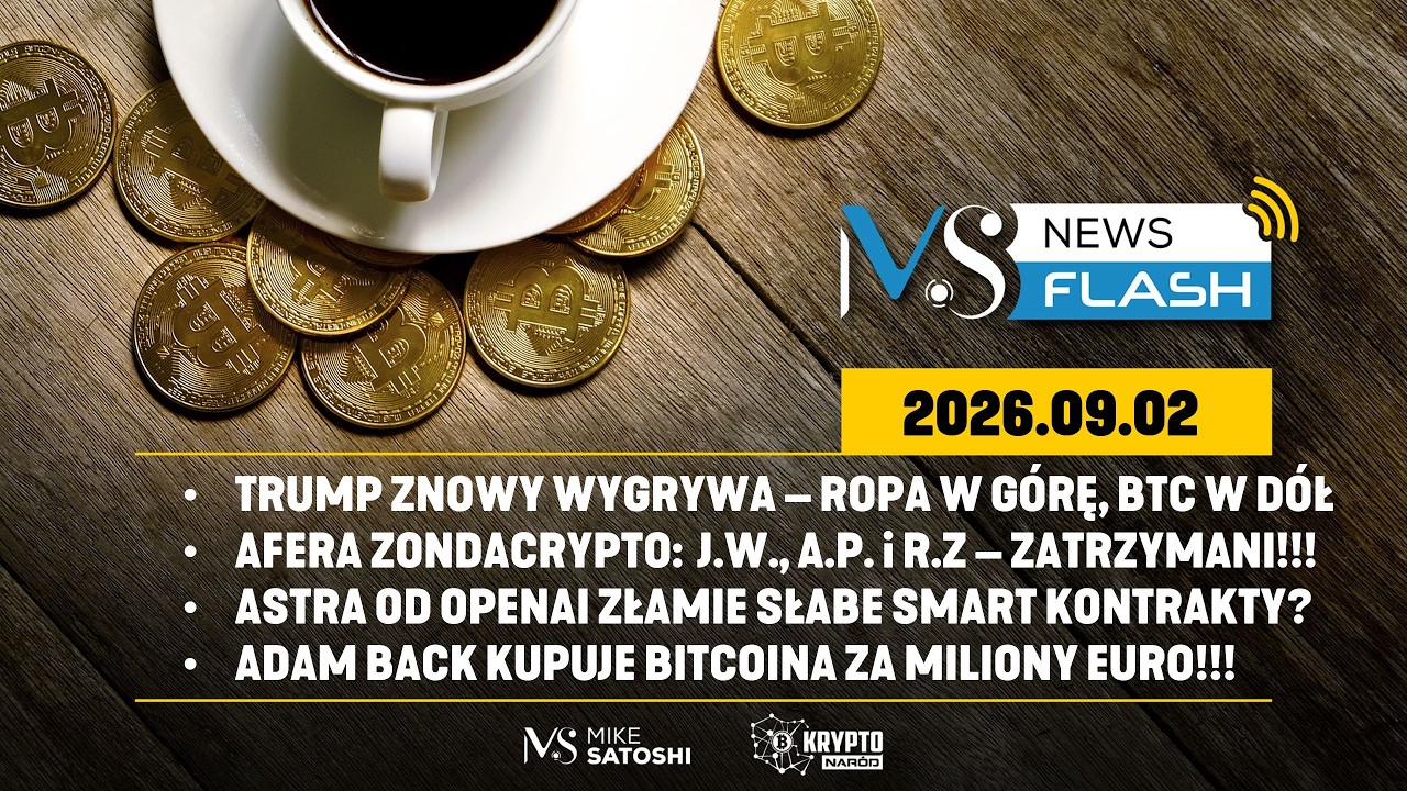 ZATRZYMANIA W ZONDA CRYPTO I PRZESZUKANIA W PKOL; BITCOIN RISK OFF; MUSK OSTRZEGA PRZED AI