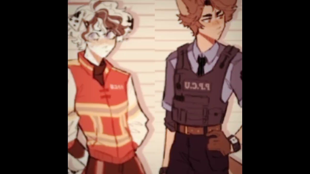 Paw Patrol Human Version//💙Skase💖 & ❤️Evershall💙//edit #pawpatrol #skase #evershall