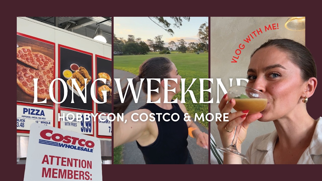 First time at NZ's ONLY Costco  |  Long weekend vlog with me: Hobbycon, reformer pilates & lunch
