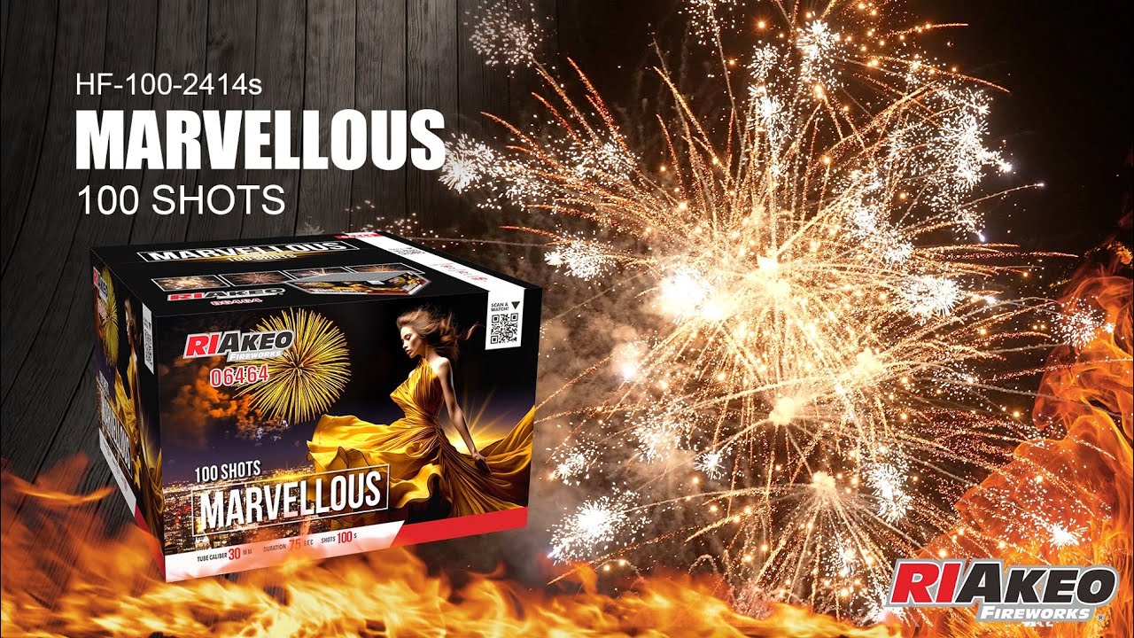 MARVELLOUS ► HF-100-2414s ► RIAKEO FIREWORKS