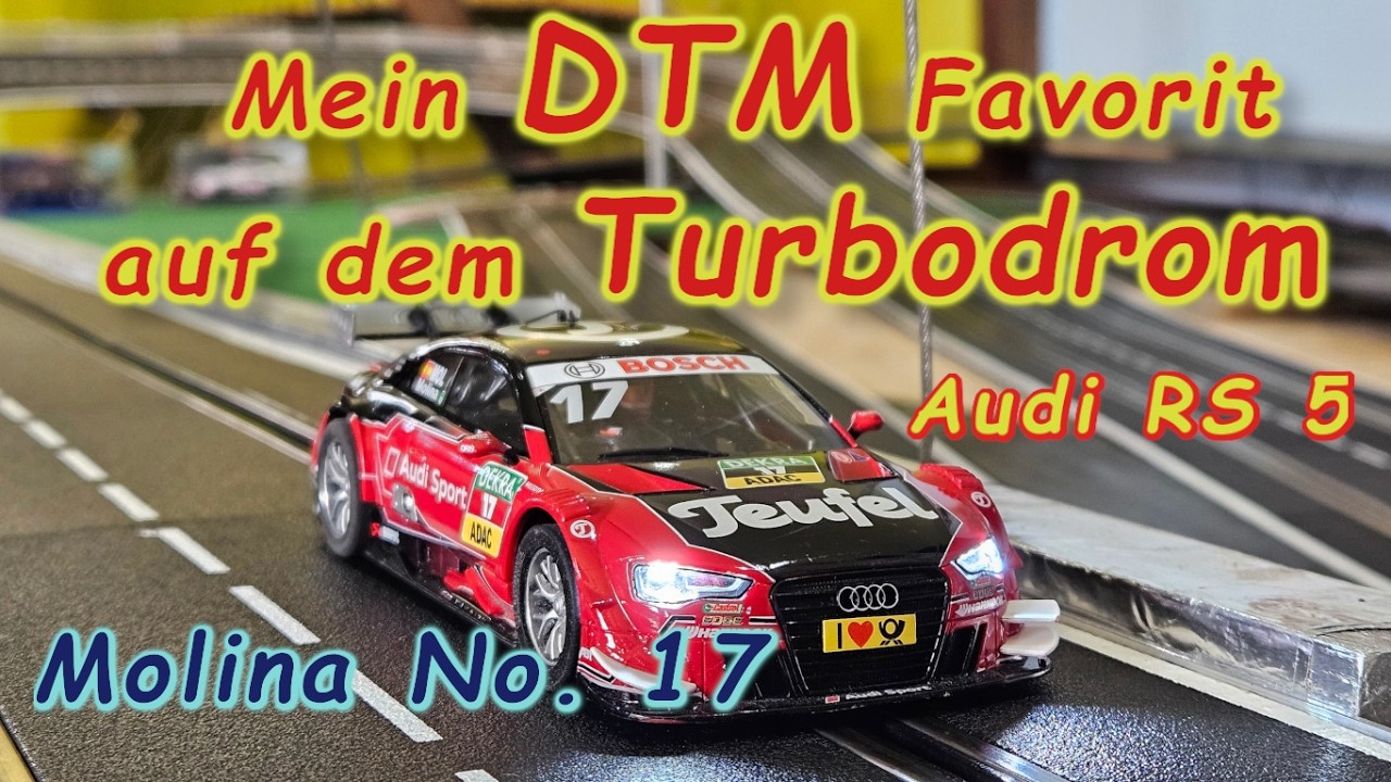 Highspeed 1:32 Die DTM auf dem Turbodrom