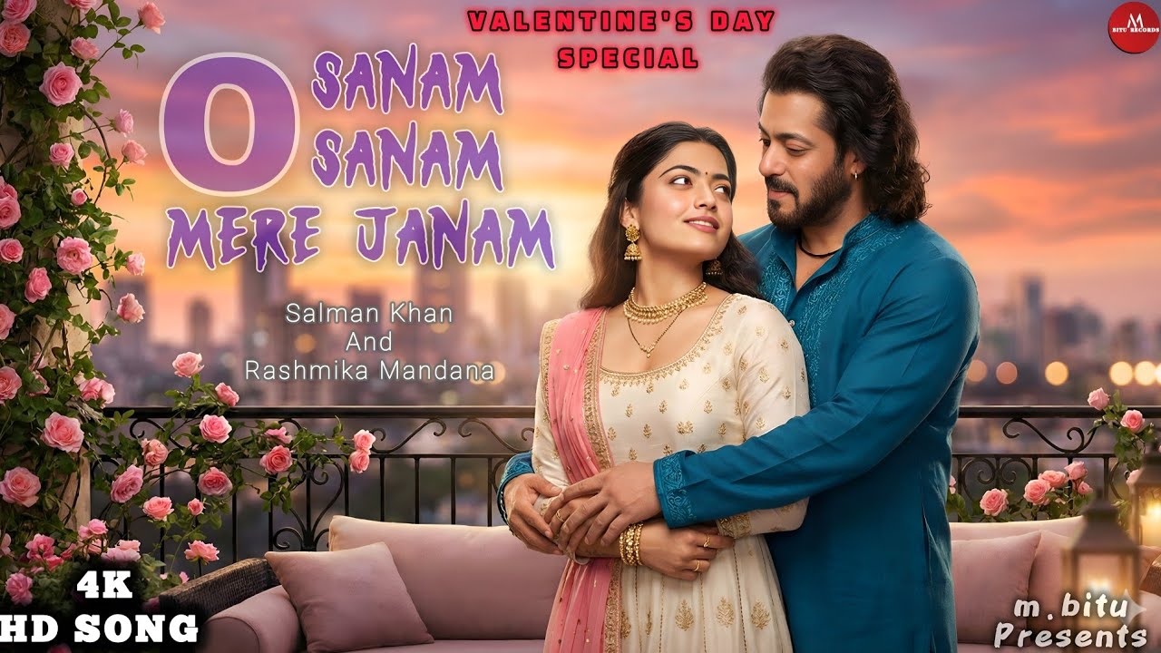 O Sanam O Sanam Mere Janam (4K) | Valentine Day Special 2026 | Salman Khan & Rashmika |Love Song