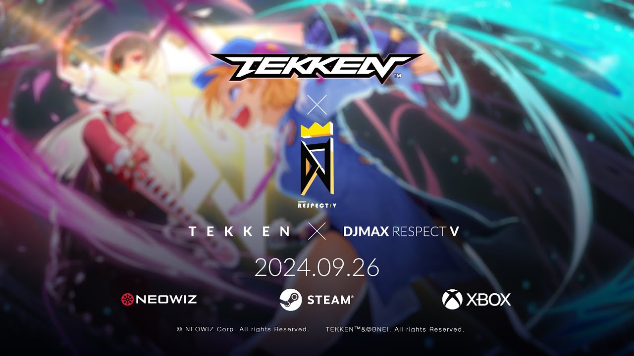 DJMAX RESPECT V | Трейлер DLC TEKKEN (русские субтитры)