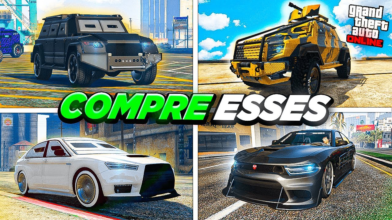 5 MELHORES blindados no GTA Online