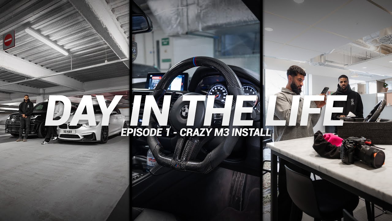 Day in the Life: Fitting a Custom Steering Wheel, New Car Reveal & Premium Teamwear Drop