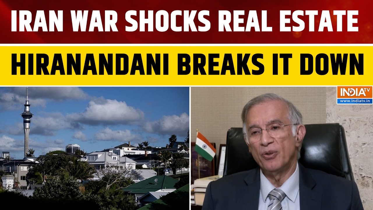 Iran War Impact on Real Estate: Niranjan Hiranandani Explains Cost, Demand & Risks