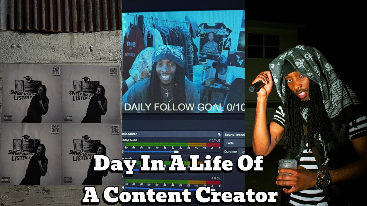 Day In A Life of A Content Creator