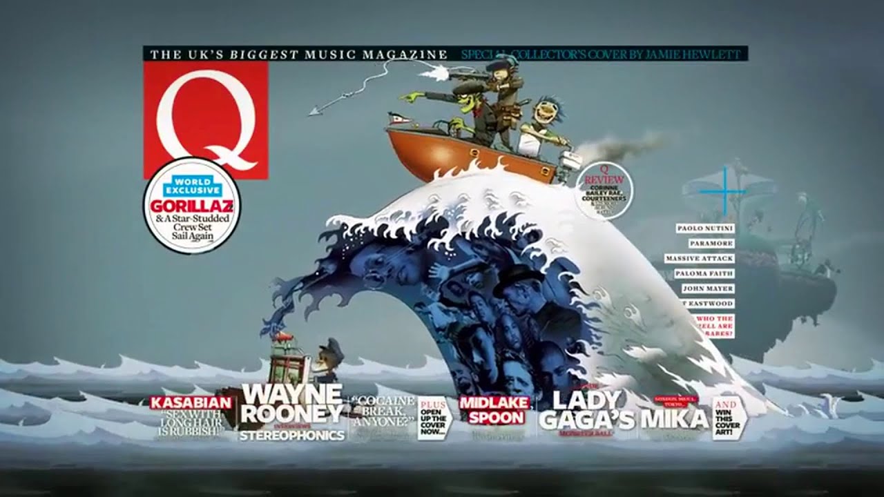 Q Magazine (Gorillaz 2010) [HD]