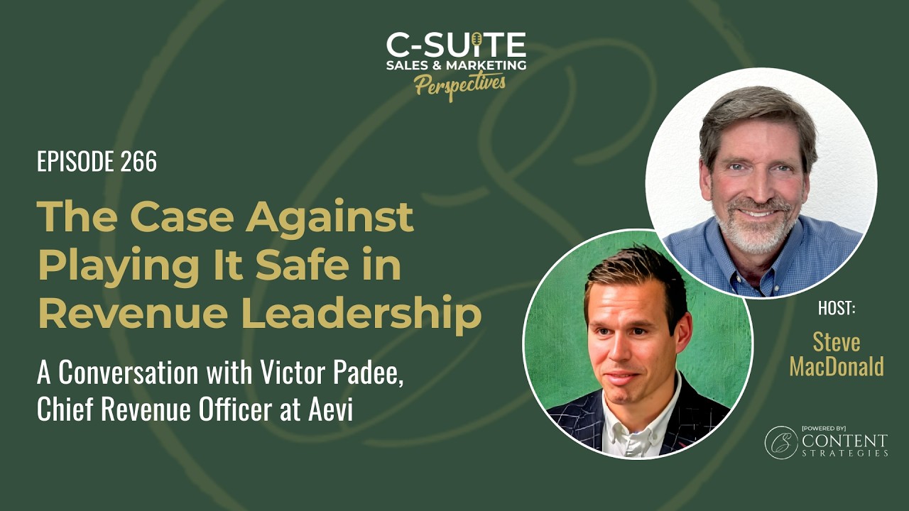 The Case Against Playing It Safe in Revenue Leadership