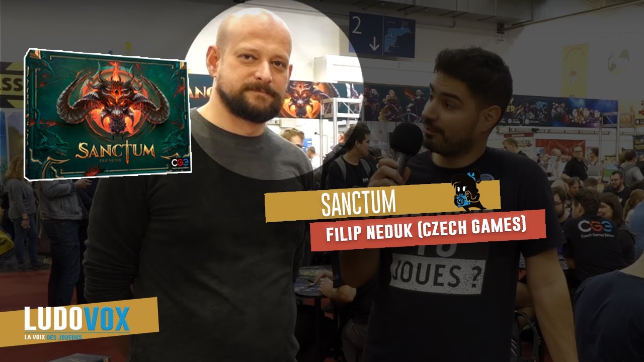 Essen 2019 : Czech Games - Sanctum avec Filip Neduk - VOSTFR