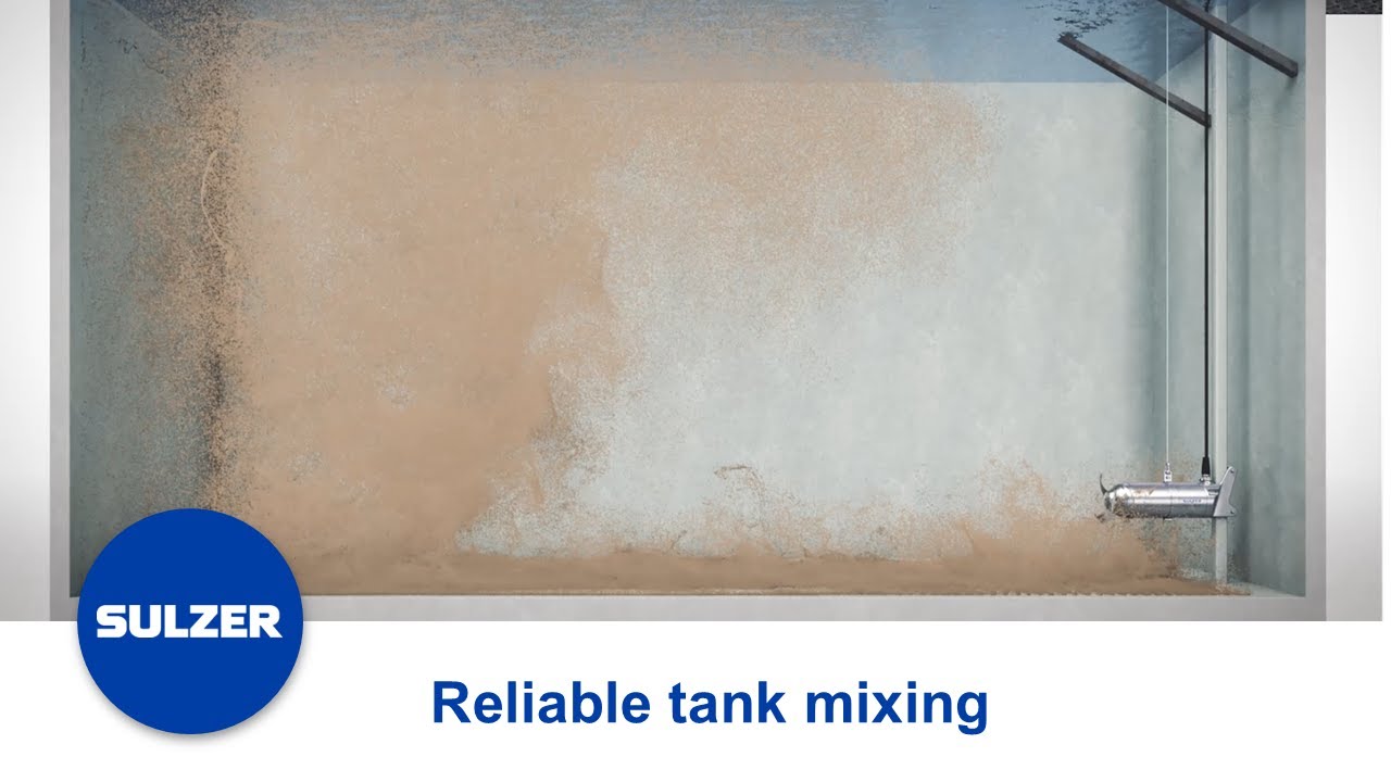 Submersible mixers XRW and RW – reliable, energy-efficient mixing