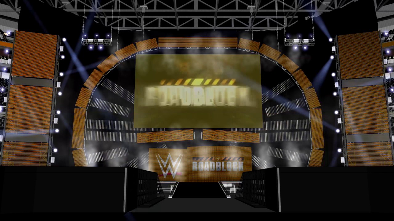 WWE Roadblock 2016 Opening Pyro Concept