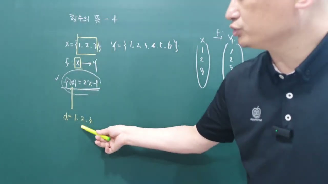 311 함수의 정의 14 함수의 뜻