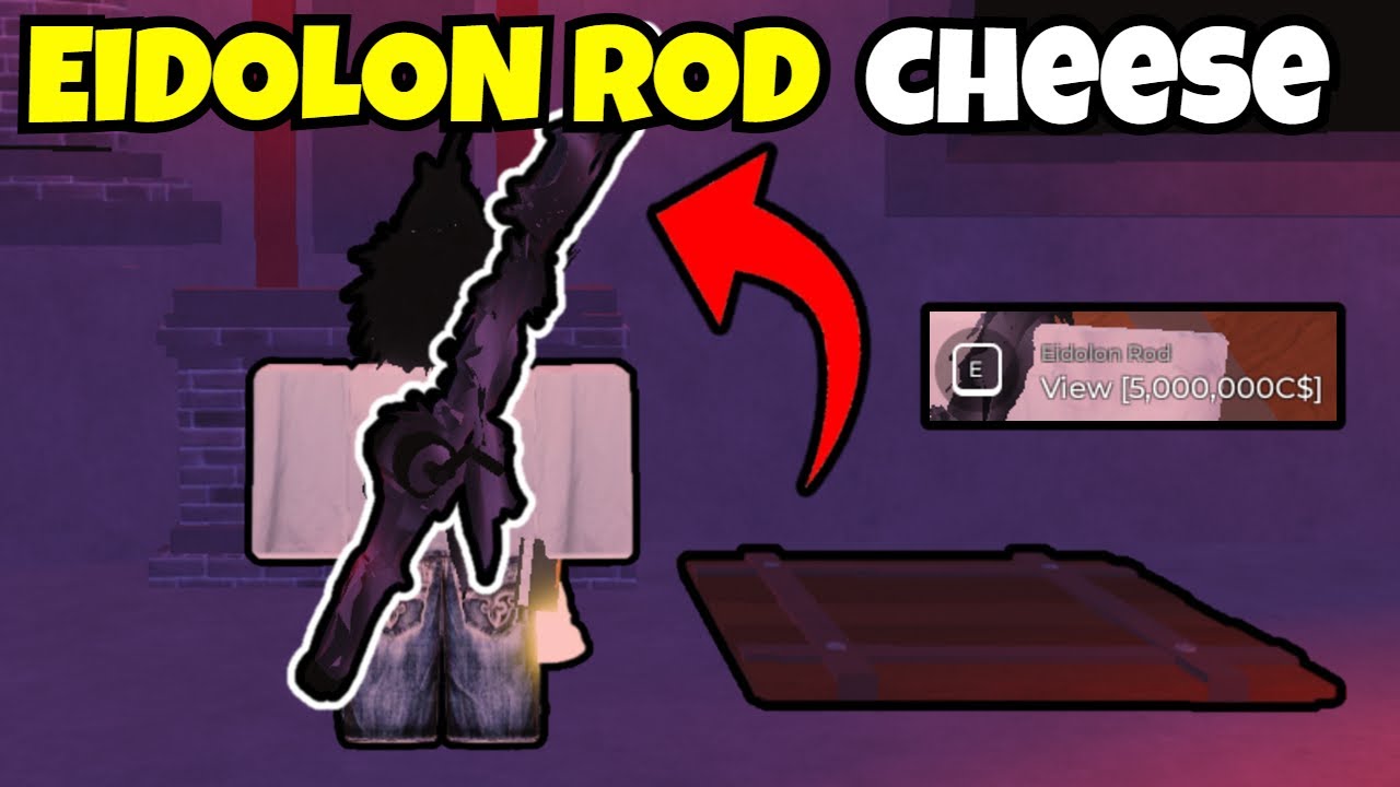 How to CHEESE the NEW EIDOLON ROD in Fisch! | Roblox