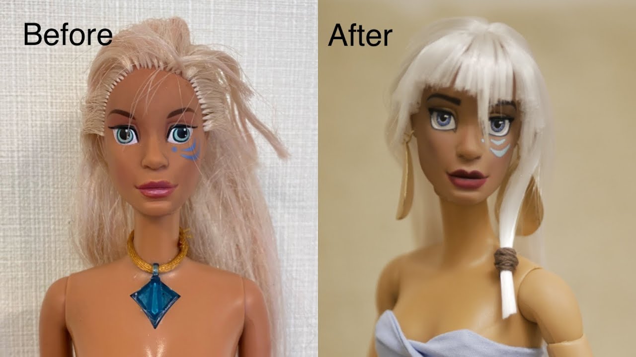 OOAK Custom KIDA Doll  Part 1 | Disney ATLANTIS The Lost Empire 