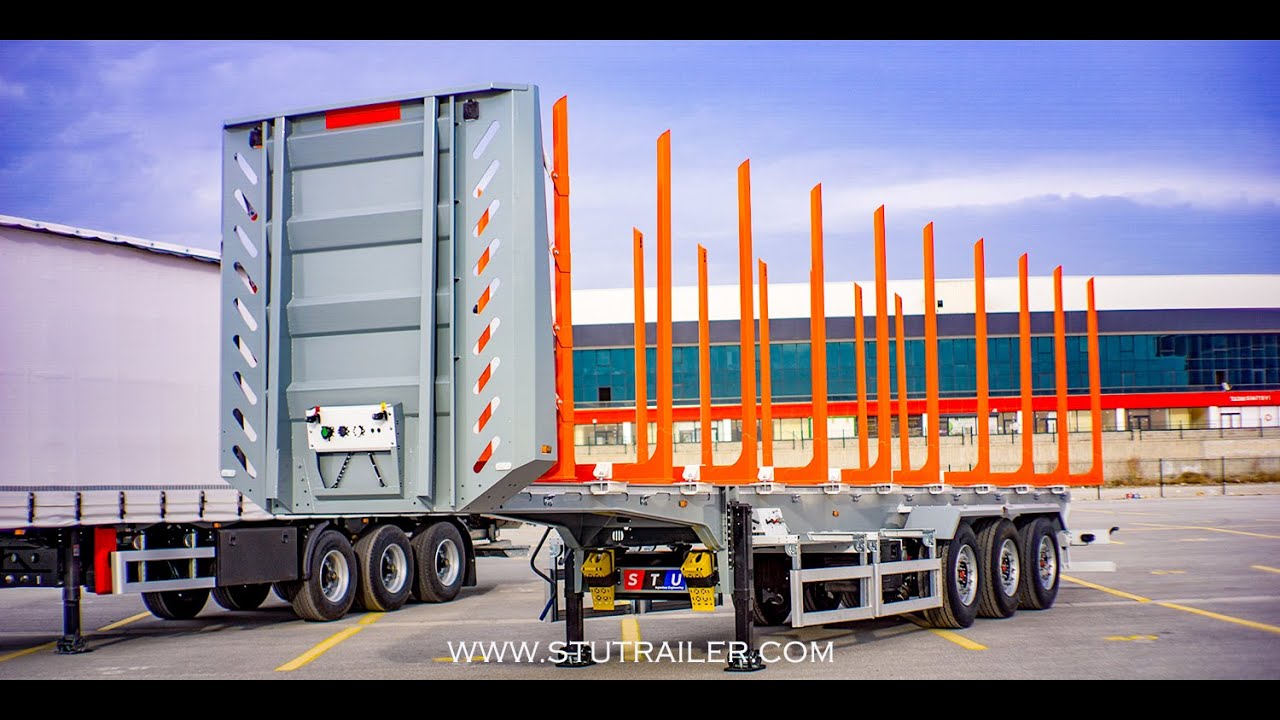 Timber Trailer  - Log Trailer - Curtainsider Trailer - STU Trailers