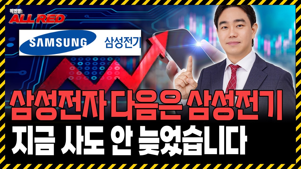 삼성전자 다음은 삼성전기입니다, 최소 '여기'까진 오를겁니다