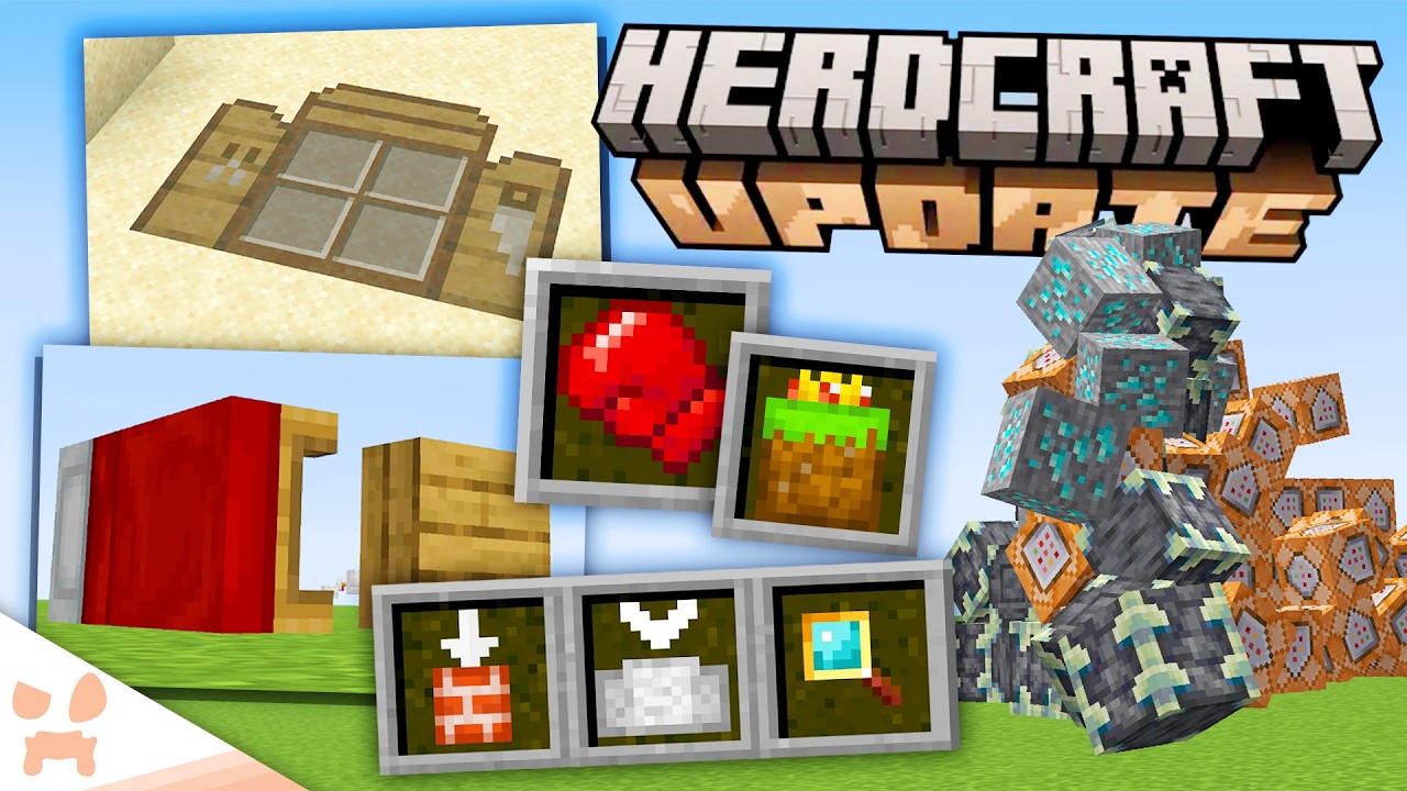 MINECRAFT HERDCRAFT SNAPSHOT: СОЗДАНИЕ ПОЛОВ, НОВЫЕ ИНСТРУМЕНТЫ + ОБНОВЛЕНИЕ БОЕВОЙ СИСТЕМЫ!