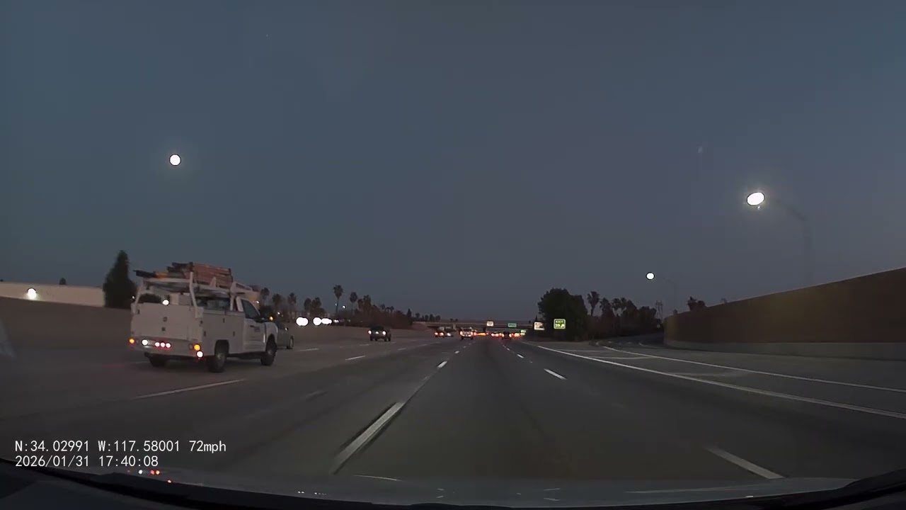 #Daily Drive Dashcam South California, USA
