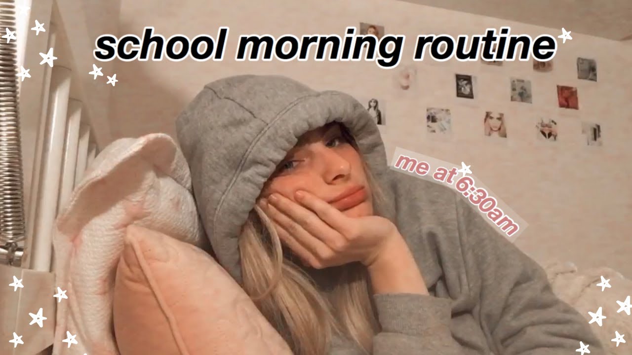 MI RUTINA DE MAÑANA PARA CLASE | Marina Ggie🐰
