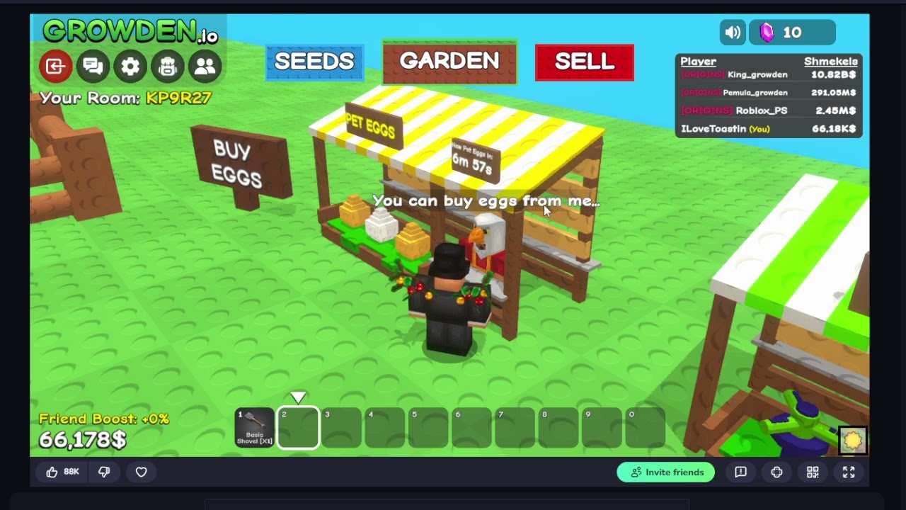 Growden.io | CrazyGame | Today We will play on Growden.io as a normal player!! new account!!