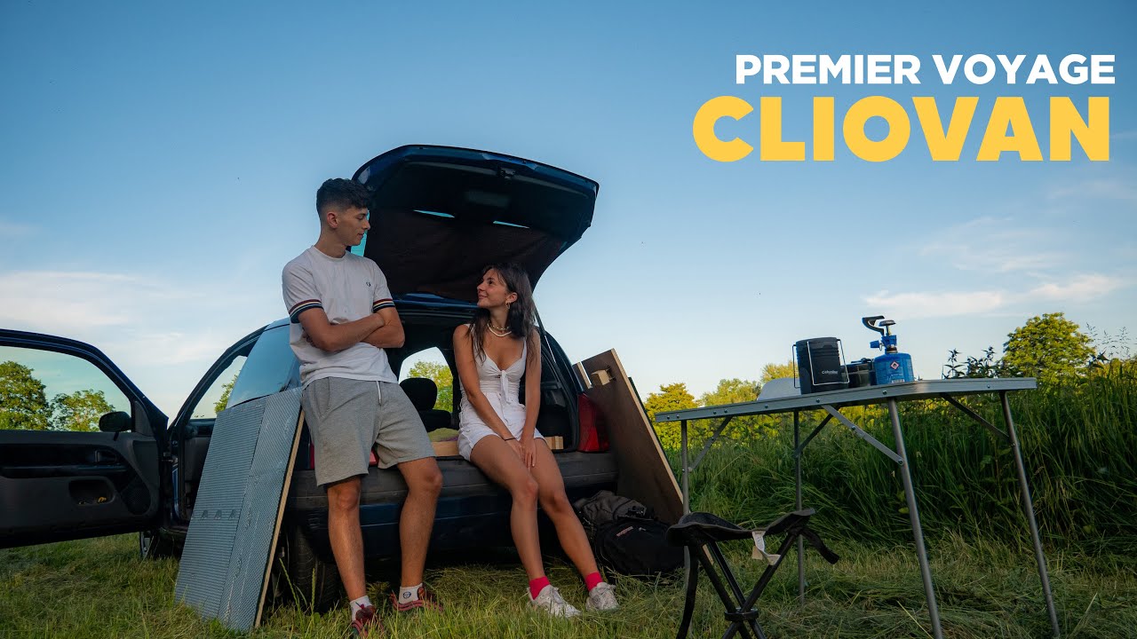 01. Notre 1er Roadtrip en CLIOVAN à 2H de PARIS