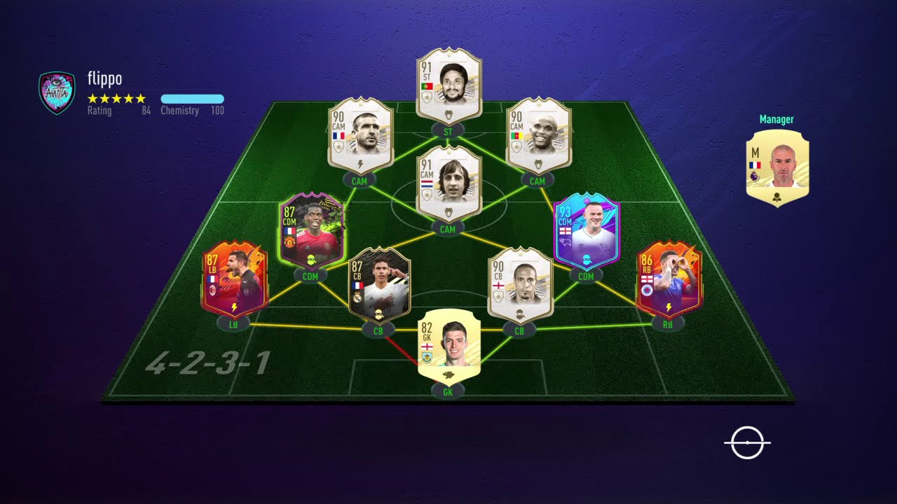FIFA 21-Testing out the 4312 formation in Division 1