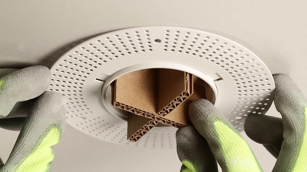 ConTech 2-inch Trimless New Construction Downlight Installation