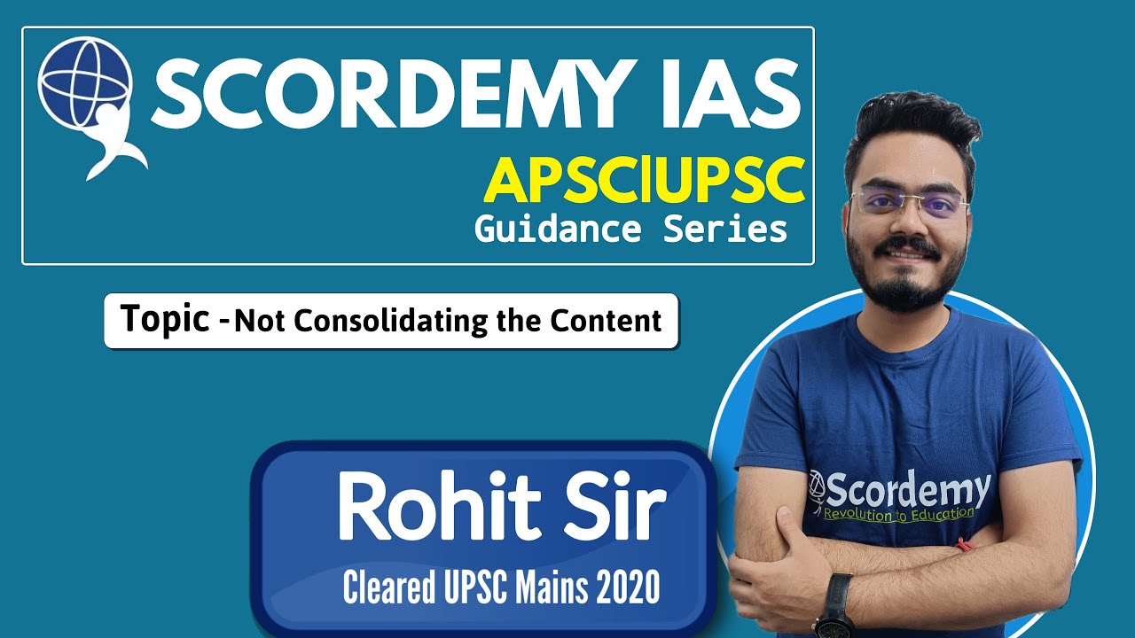 APSC/UPSC Answer Writing Program | Rohit Sir | Scordemy IAS Part 6