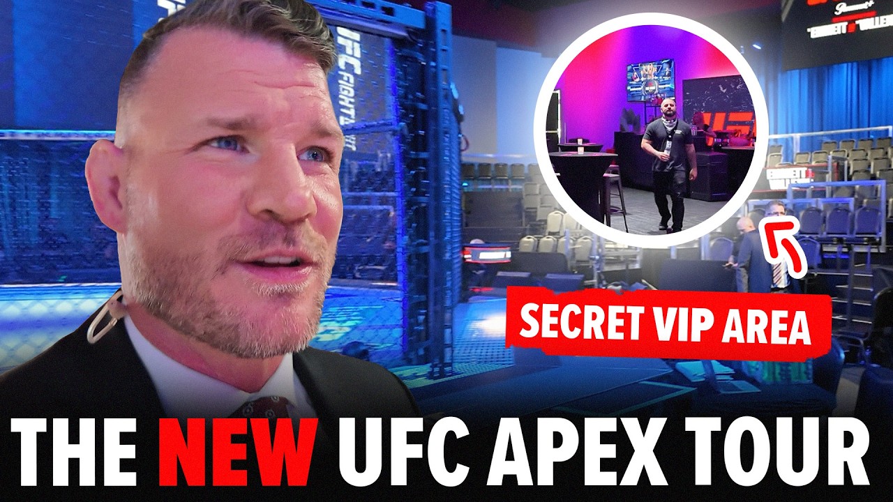 BACKSTAGE TOUR of the NEW UFC APEX! | Bisping Shows Fight Night Behind The Scenes
