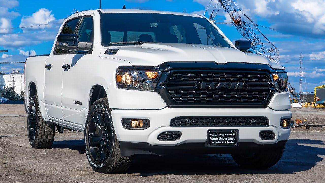 👉2024 RAM 1500 Night Edition Big Horn Crew Cab 4x4 -- Detailed Look