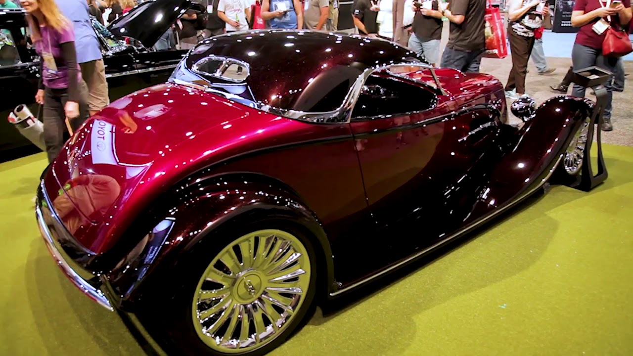 The 'Renaissance Roadster' in the PPG Boneyard at SEMA 2017