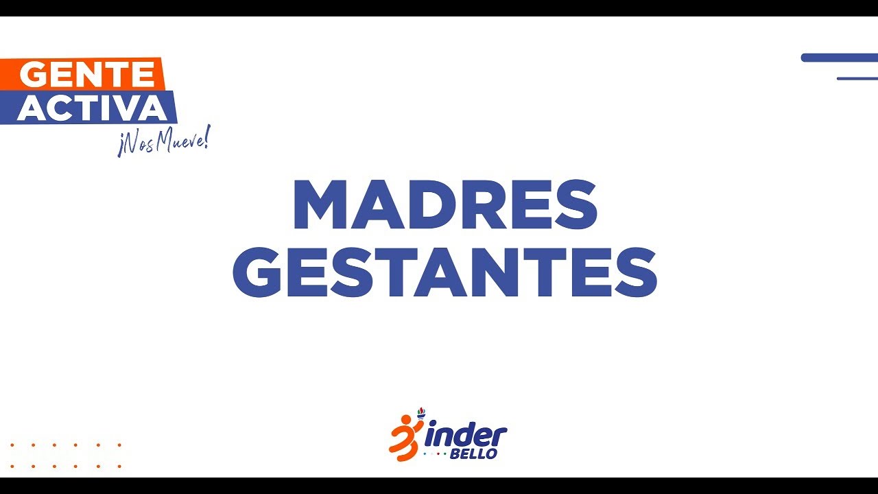 Tips Madres Gestantes - INDER Bello