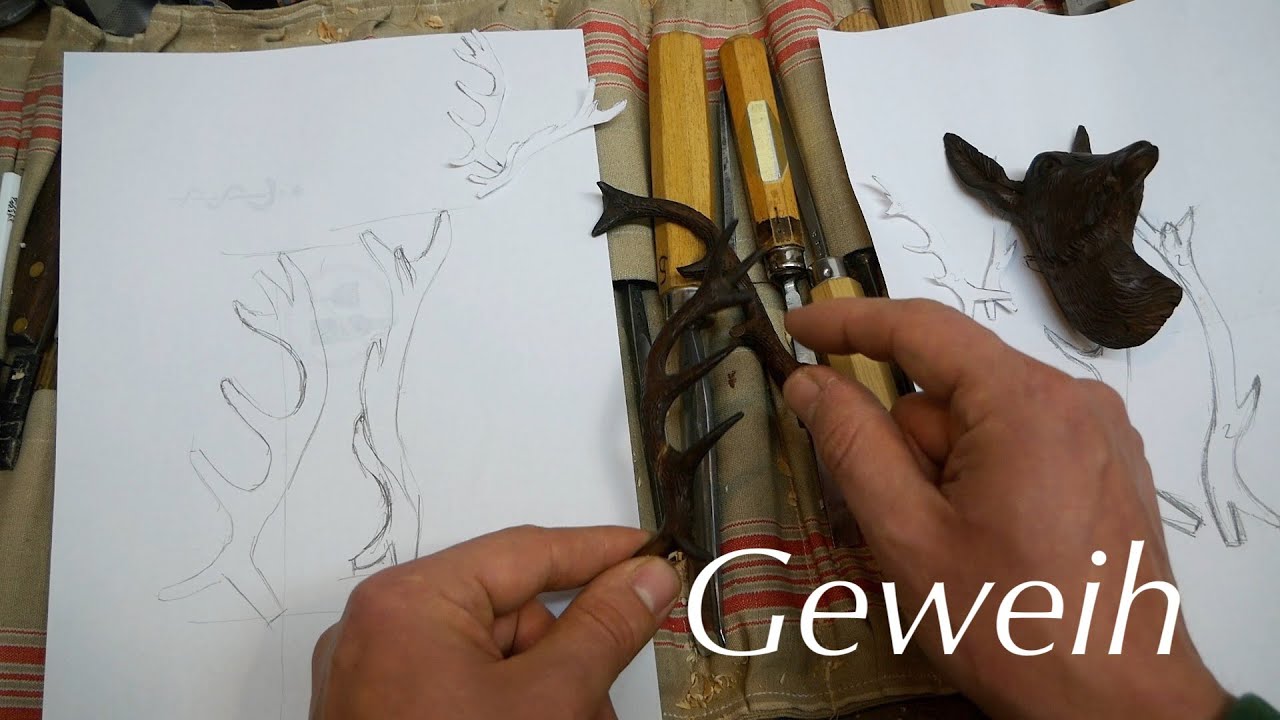 Geweihe schnitzen