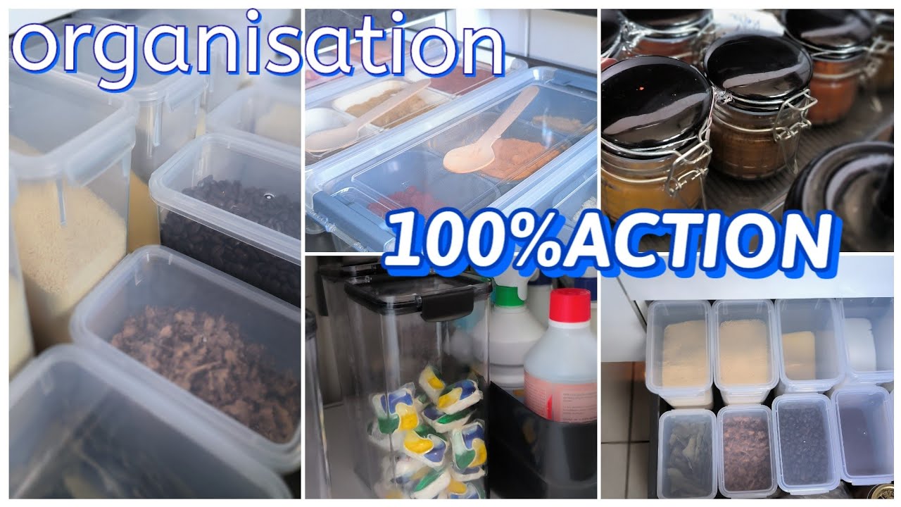 ✨100% Action//GROSSE Organisation CUISINE // Tiroirs à Épices✨