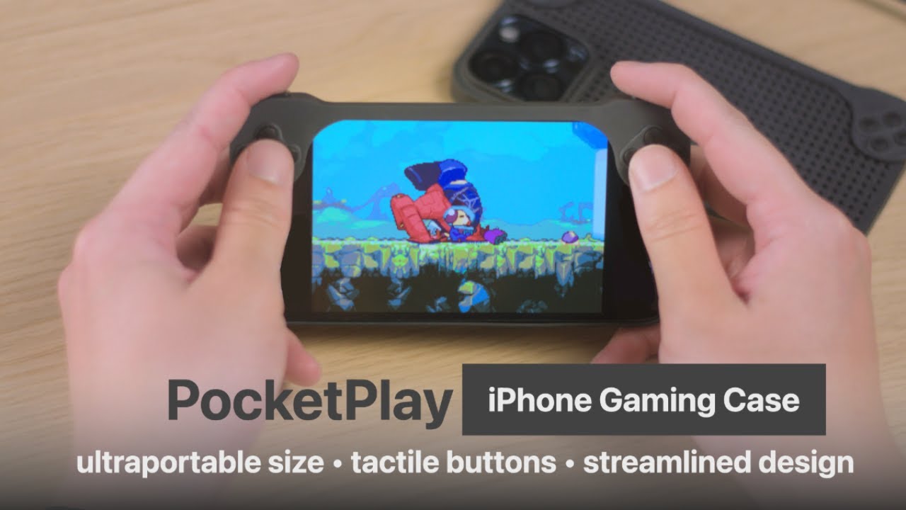 PocketPlay: Ultraportable iPhone Gaming Case