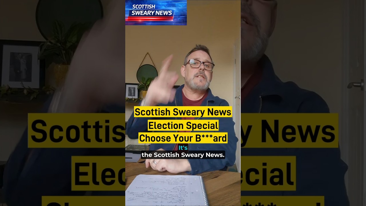 Election Special. Choose your b***tard. #satire #comedy #comedian #topicalcomedy #scottish