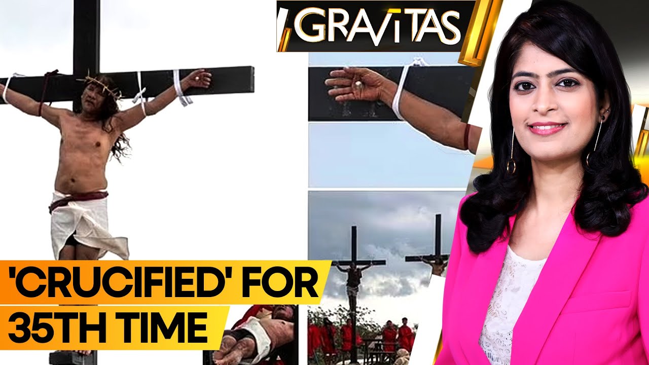 Gravitas | Good Friday: 65-year-old Filipino man 'crucified' for 35th time
