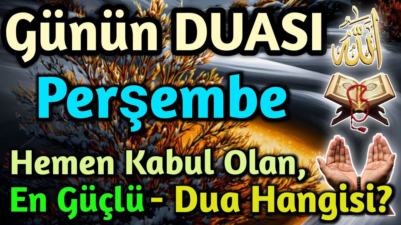Allah'tan Af ve Şifa Dileyeler için Muhteşem Güne Özle Dua DİNLE