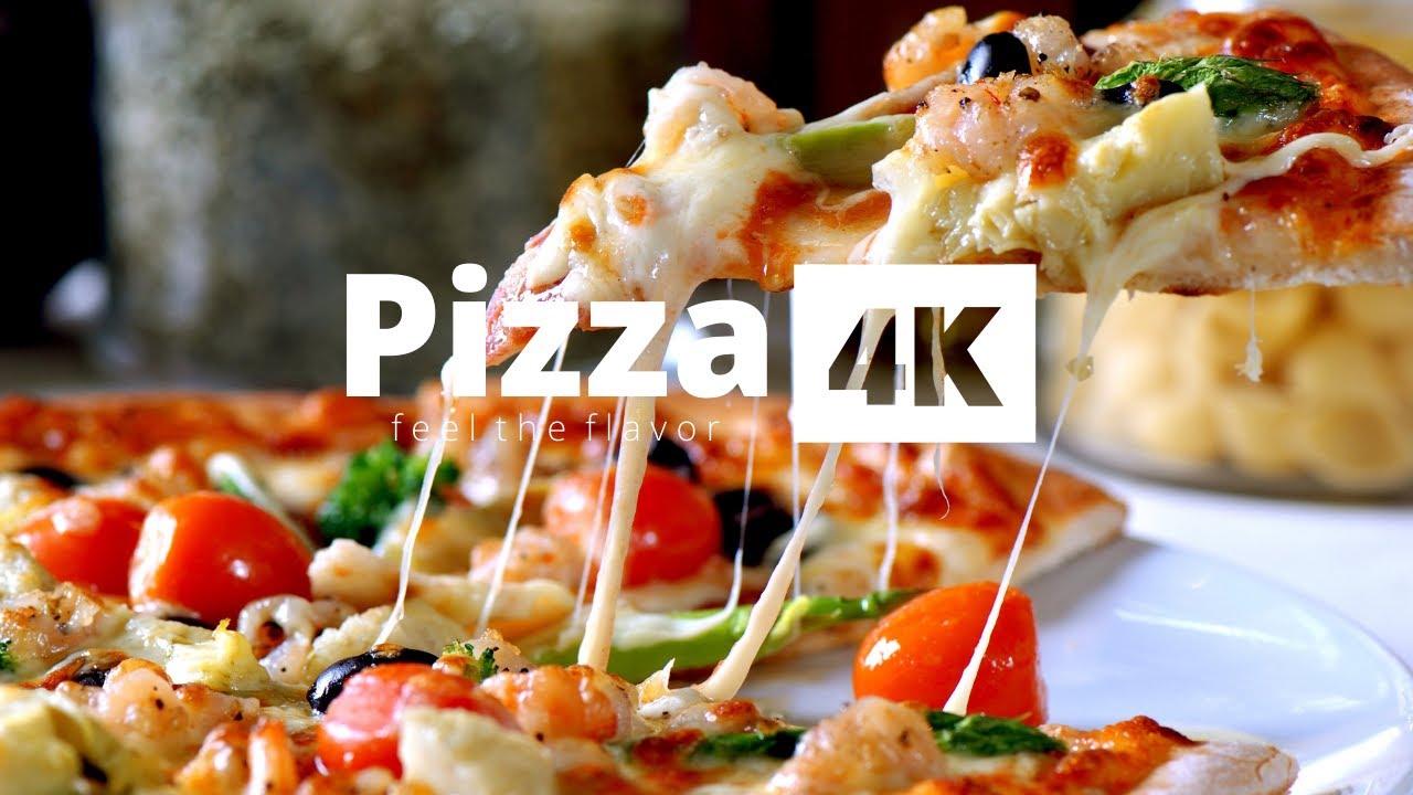 🍕Pizza, feel the flavor - 4K ULTRA HD