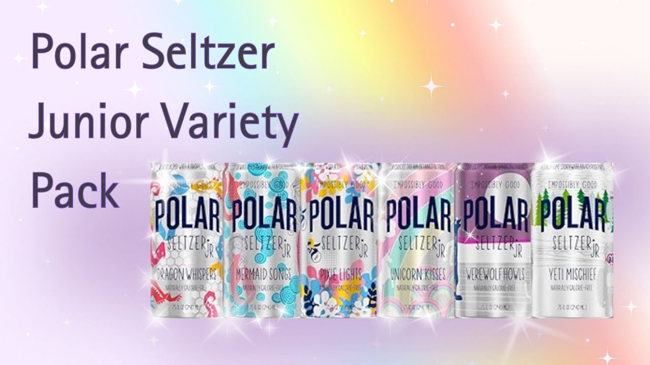 Polar Seltzer Jr Variety Pack Review | 6 Whimsical Mini Flavors👉