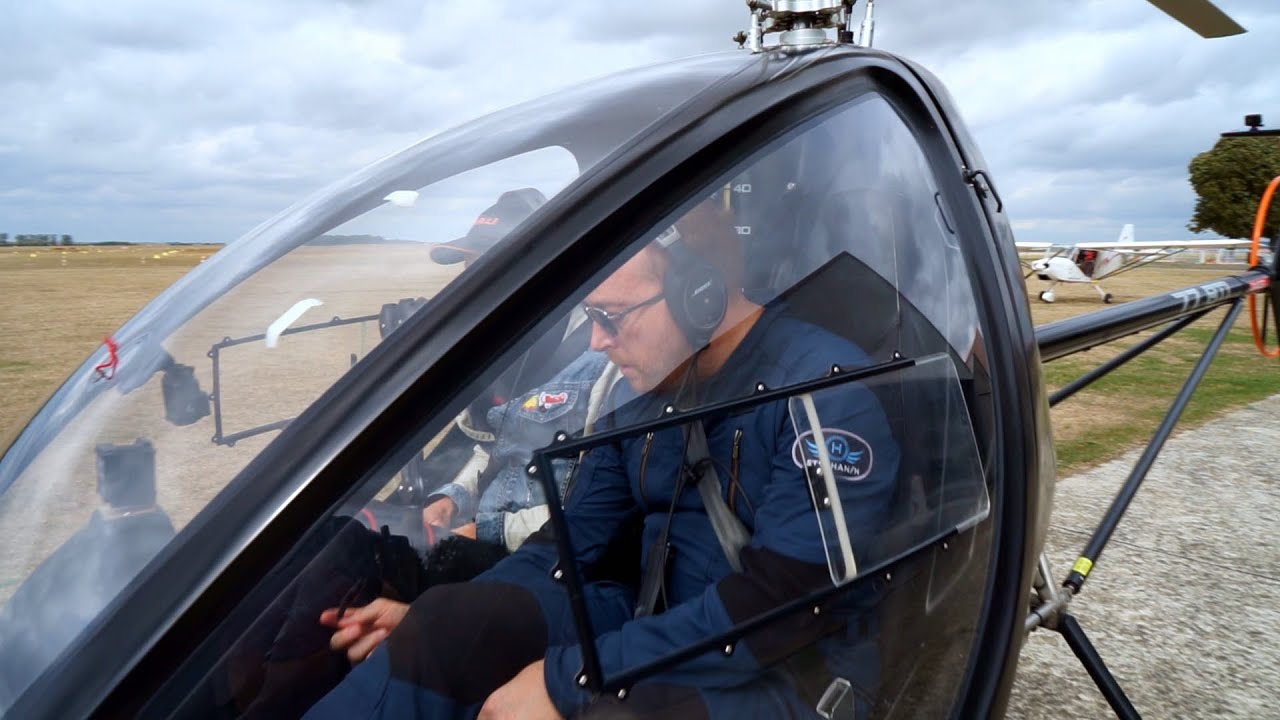 Dynali H3 mon premier décollage en classe 6 (hélicoptère ULM) - LOW FUEL HELICOPTER LIFE