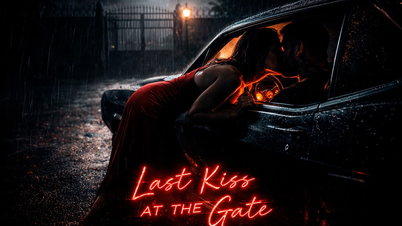 LAST KISS AT THE GATE – Heavy Noir Blues Rock | Dark Driving Music & Soulful Slide Guitar 🎸⛓️💋