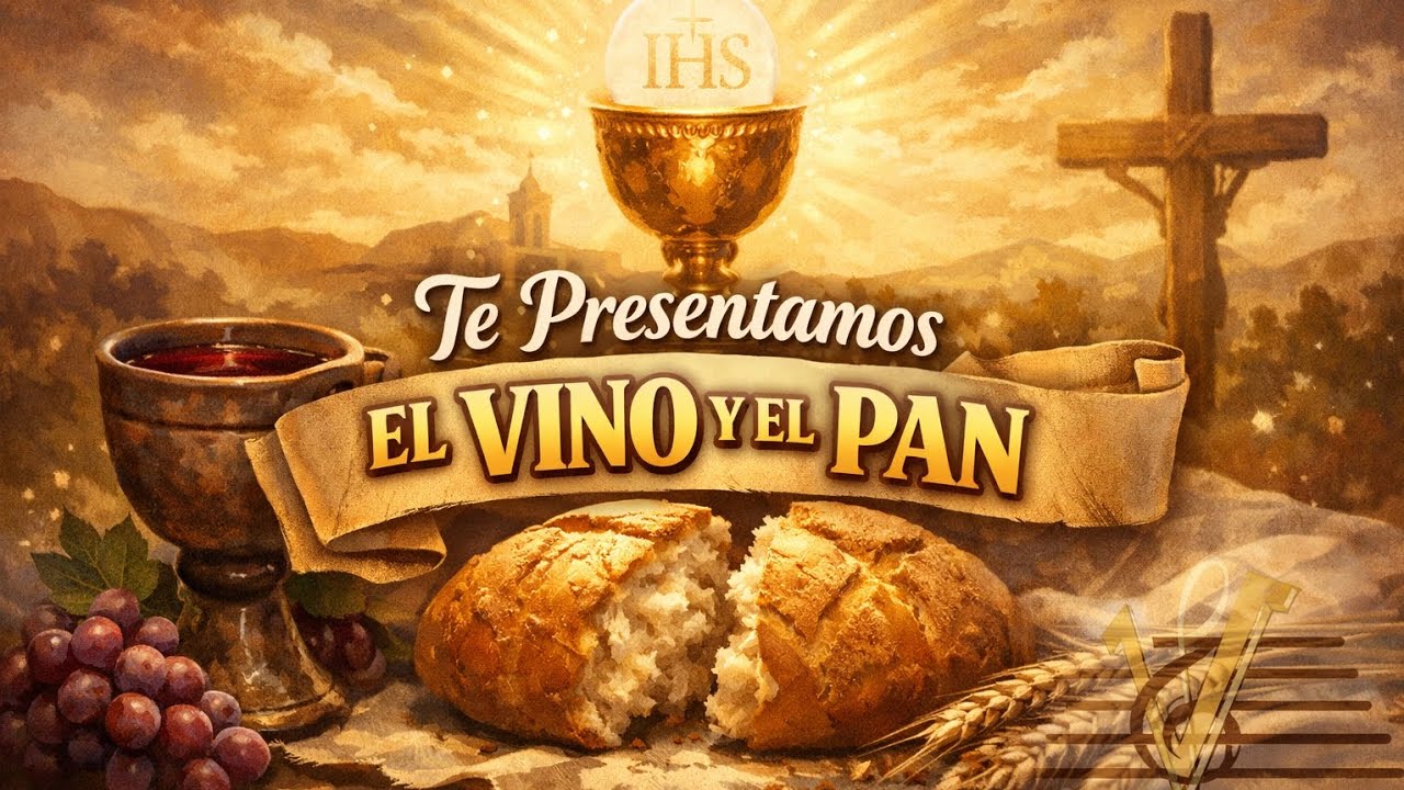 Te presentamos el vino y el pan- Canto de Ofertorio de Juan Antonio Espinosa.