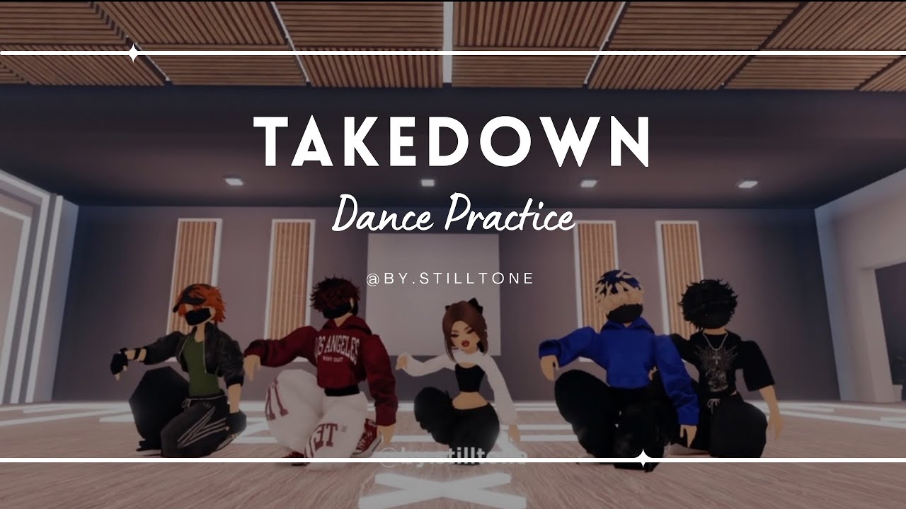✦ TAKEDOWN - Kpop Demon Hunters | Dance Practice (Roblox) ✦
